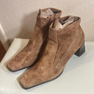 Franco Sarto Suede booties Size 9 1/2